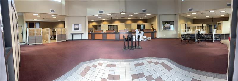 After demolition phase was completed